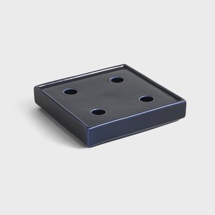 HAY Mattone kandelaar large Dark blue