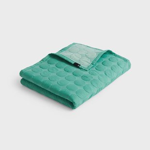 HAY Mega Dot sprei organic 260x260 cm Sea green HAY Mega Dot sprei organic 260x260 cm Sea green