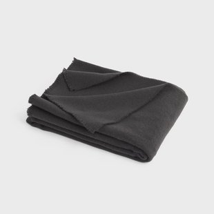 HAY Mono wollen plaid 130x180 cm Charcoal