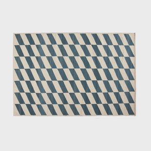 HAY Shift Kelim vloerkleed 200x300 cm Blue