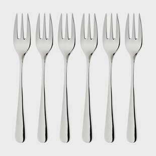 Dorre Classic dessertvorken 6-pack Silver