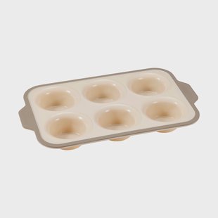 Dorre Cookie muffinvorm 6 st Beige