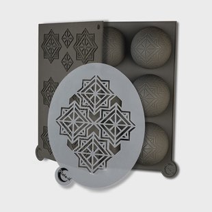 Plate It Plate-it infinity siliconen vormset 3-delig Grijs