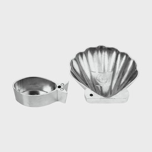 Plate It Plate-it under the sea wafelijzer 2-pack Staal