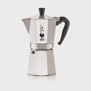 Bialetti Moka koffiekoker 9 kopjes Zilver
