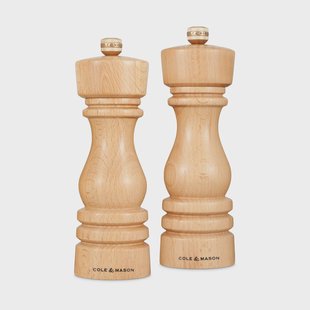 Cole & Mason London peper- en zoutmolenset Natural