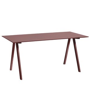 Hay Copenhague Bureau CPH10 160x80,gelakt Bordeaux Burgundy Linoleum