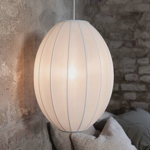 Markslöjd Hanglamp Florence, wit, Ø 40 cm, nylon