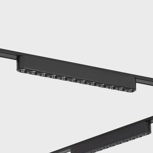 Lindby Railsysteem 48V Lumaro, 10 LED-strips, zwart, CCT