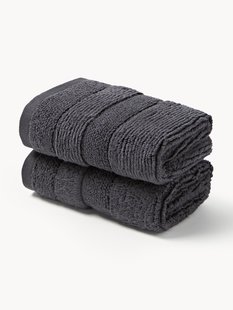 Handdoek Luxe met gestreepte rand, in verschillende formaten