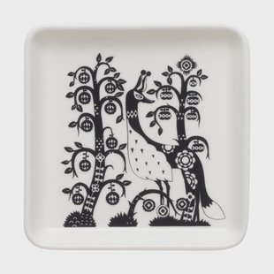 Iittala Taika bord 12x12 cm Zwart