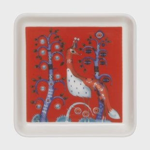 Iittala Taika bord 12x12 cm Rood