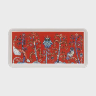 Iittala Taika bord 12x24 cm Rood