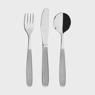 Iittala Scandia dessertset geschenkverpakking 12-delig Roestvrij staal