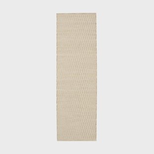 Chhatwal & Jonsson Mohini wollen vloerkleed 80x250 cm Beige