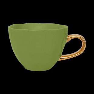 URBAN NATURE CULTURE Good Morning Cappuccino mok 30 cl Evergreen sprig