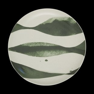 URBAN NATURE CULTURE Aalto schaal Ø35 cm Wit-green