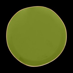 URBAN NATURE CULTURE Good Morning bord 17 cm wit Evergreen sprig