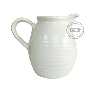 Karaf Actual Blanc Banquise - handgemaakt in Portugal - 1 ltr