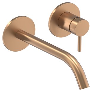 Inbouw Wastafelmengkraan IVY Bond 2-gats Coldstart Geborsteld Mat Koper PVD