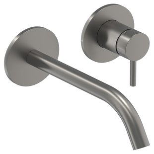 Inbouw Wastafelmengkraan IVY Bond 2-gats Coldstart Geborsteld Metal Black PVD