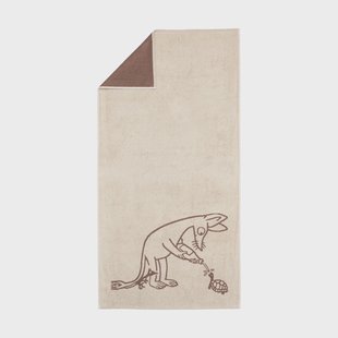 Moomin Arabia Moomin badhanddoek 70x140 cm Sniff bruin