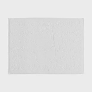 Moomin Arabia Moomin badkamer mat 50x70 cm Zeeschelp wit