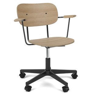 Audo Copenhagen Co Task Bureaustoel Naturel Eiken/zwart