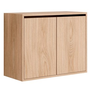 New Works New Works Tall Wandkast Met Deuren Eiken