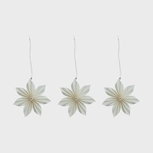 Watt & Veke Aurora kerstdecoratie 3-pack White-brown