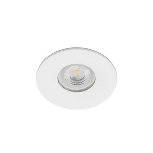 Faro Wet - inbouwspot - Ø 80 mm, Ø 65 mm inbouwmaat - IP44 - mat wit