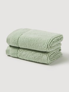 Handdoek Luxe met gestreepte rand, in verschillende formaten