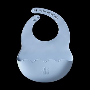 Jack o Juno Poppy slabbetje Pale blue