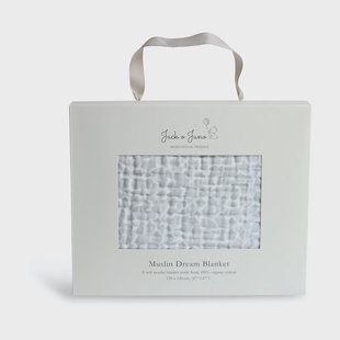 Jack o Juno Dream tjock katoenen hydrofiele doek 120x120 cm Giraffe