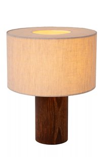 Lucide Tachina - tafellamp - Ø 25 x 31,5 cm -  hout