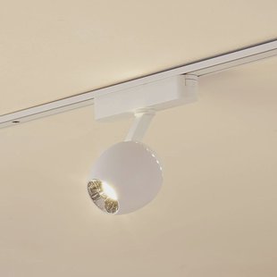 Lindby LED spot 48 V Lumaro, wit, Ø6cm, kunststof, dimbaar