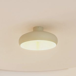 Lindby Elover plafondlamp, lichtgroen, Ø 45 cm, ijzer