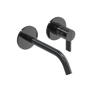 Inbouw Wastafelmengkraan IVY Pact 2-gats Coldstart Zwart Chroom PVD