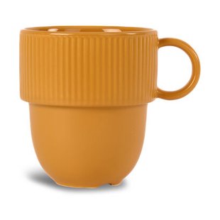 Sagaform Inka kop met oor 27 cl Geel