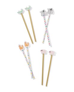 HEMA Uitdeelcadeautjes potloden feestbeest