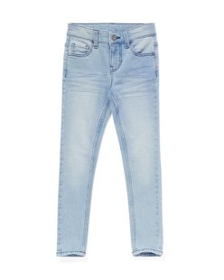 HEMA Kinder jeans skinny fit lichtblauw (lichtblauw)