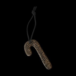 DBKD Airy hanging candy cane decoratiehanger Brown