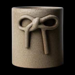 DBKD Bow pot Ø11 cm Beige