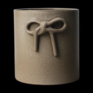 DBKD Bow pot Ø14 cm Beige