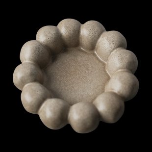 DBKD Bright kaarsenhouder Ø17 cm Beige