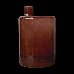 DBKD Pipe vaas 21 cm Dark red