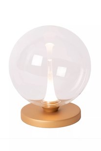 Lucide Gisela - tafellamp - Ø 16 x 17,5 cm - 4W LED incl. - transparant