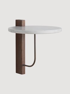 Wandrek Corbel met marmeren tafelblad