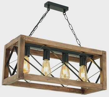 Hanglamp Zikzak 4-lichts | Opviq