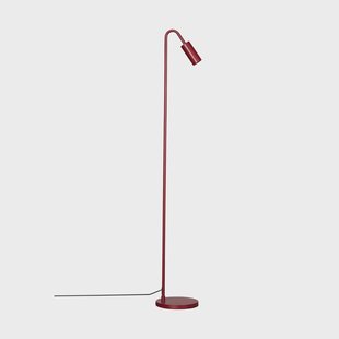 By Rydéns Curve vloerlamp 146 cm Donkerrood